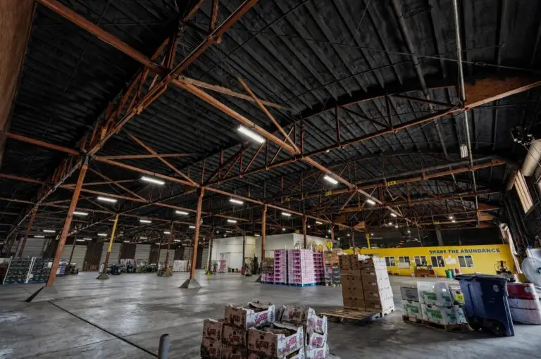 Industrial warehouse insulated by Master Insulation